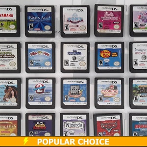 Authentic Nintendo DS Games for DS / DSLite / DSi / 3DS XL and 2DS