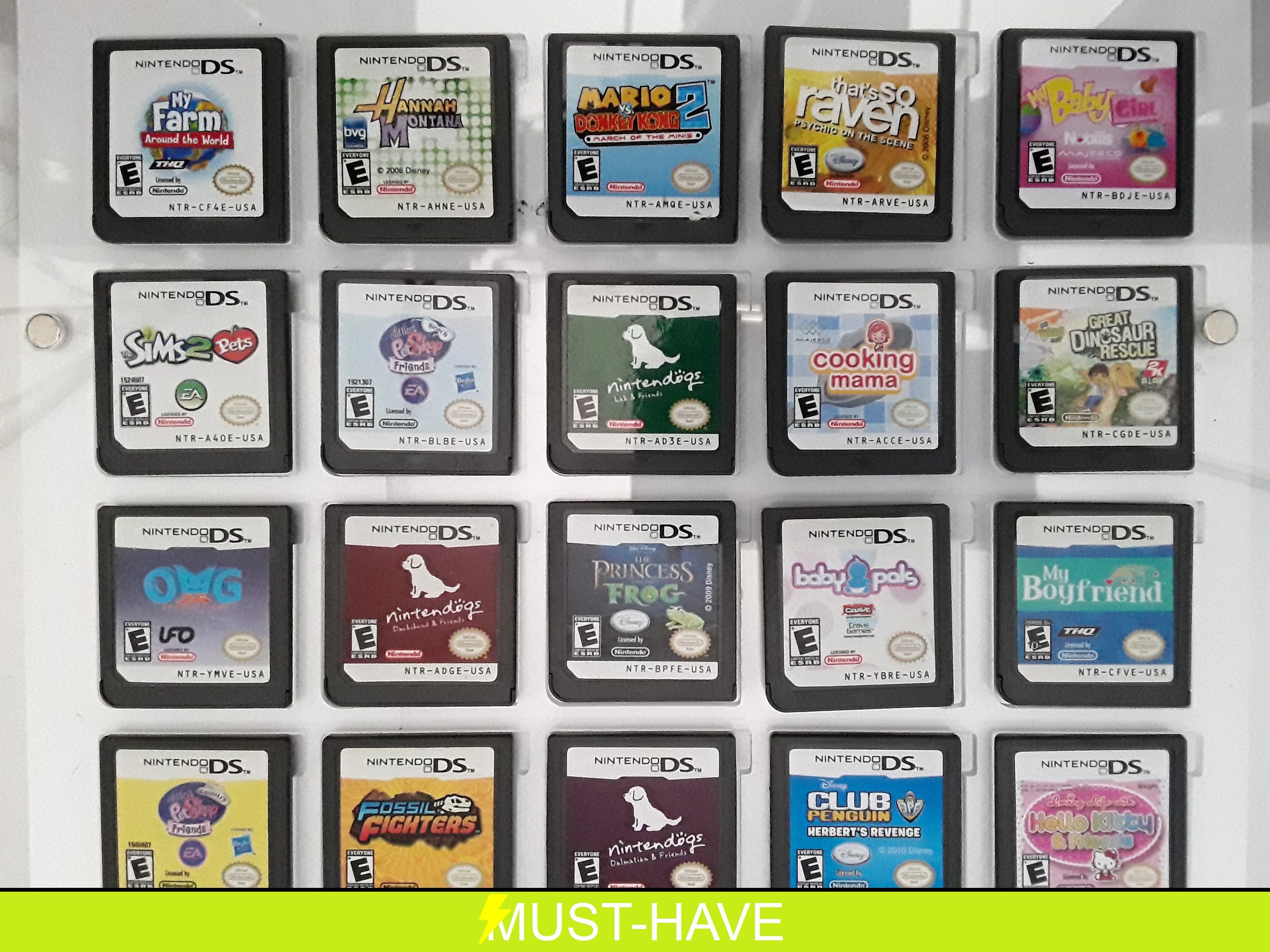 Authentic Nintendo DS Games for DS / Dslite / Dsi / 3DS XL and 2DS