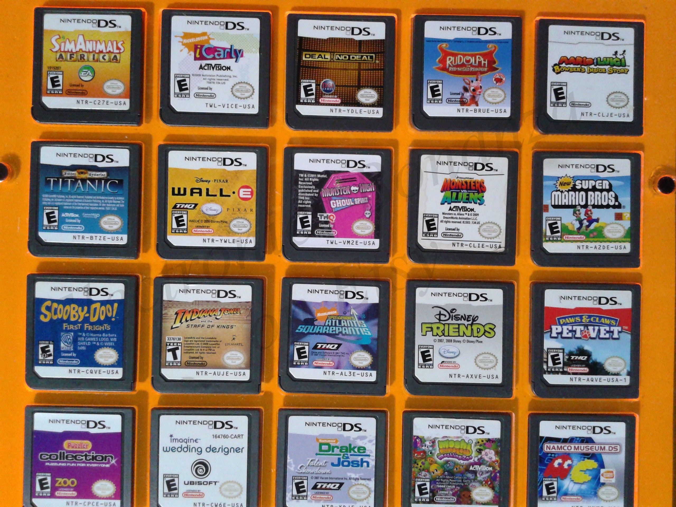 Authentic Nintendo DS Games for DS / Dslite / Dsi / 3DS XL and 2DS