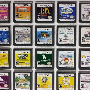 Authentic Nintendo DS Games for DS / DSLite / DSi / 3DS XL and 2DS