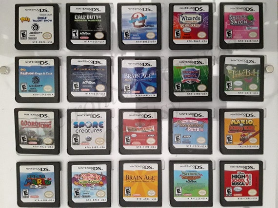 Authentic Nintendo DS Games for DS / Dslite / Dsi / 3DS XL and 