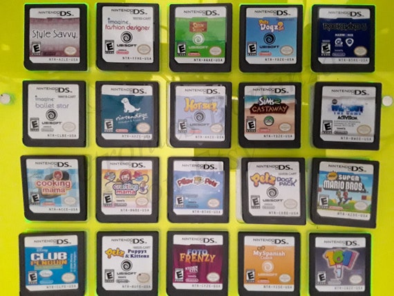 Authentic Nintendo DS Games for DS / Dslite / Dsi / 3DS XL and 2DS