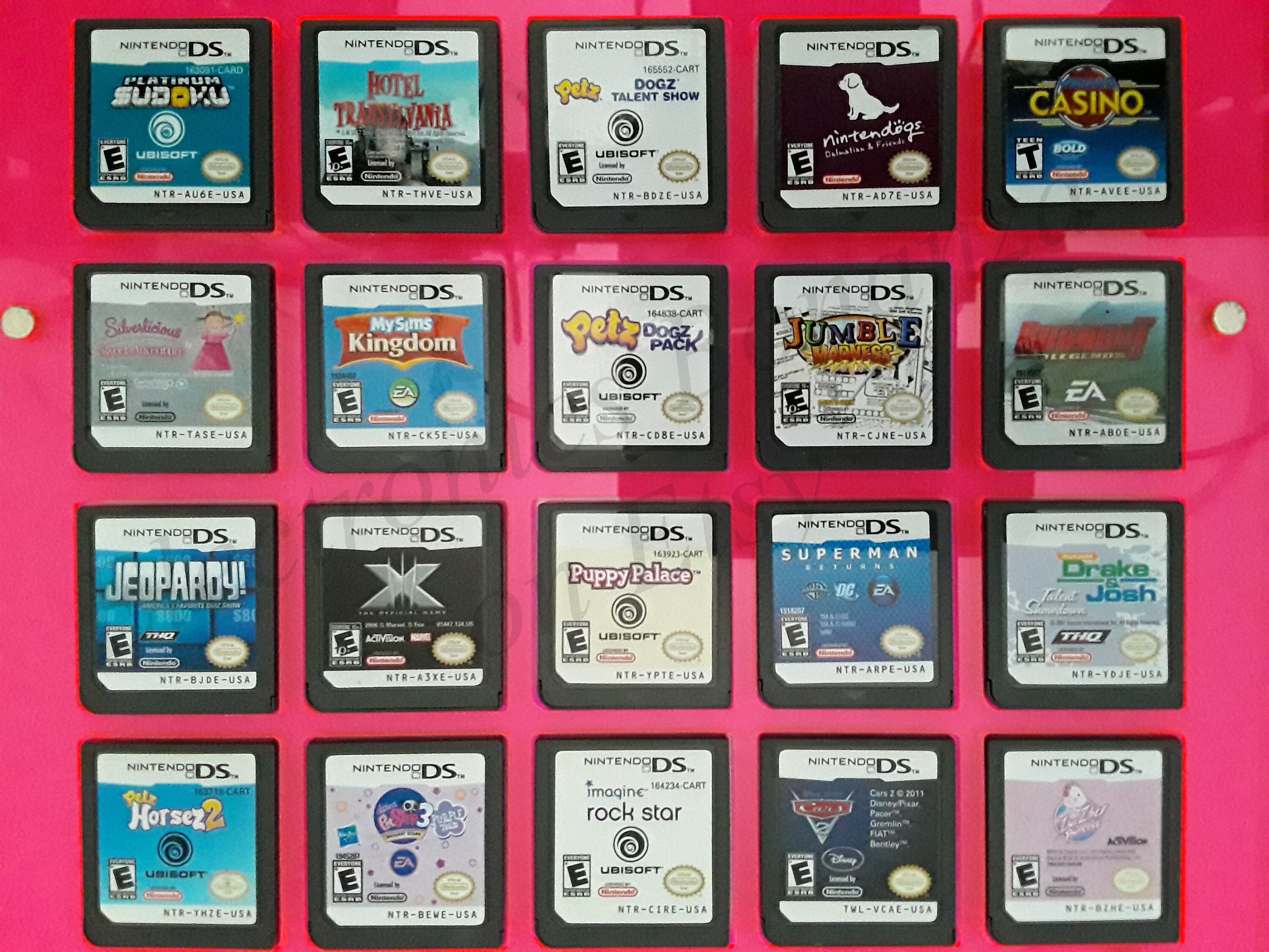 Authentic Nintendo DS Games for DS / Dslite / Dsi / 3DS XL and 2DS