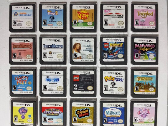 Authentic Nintendo DS Games for DS / Dslite / Dsi / 3DS XL and 2DS
