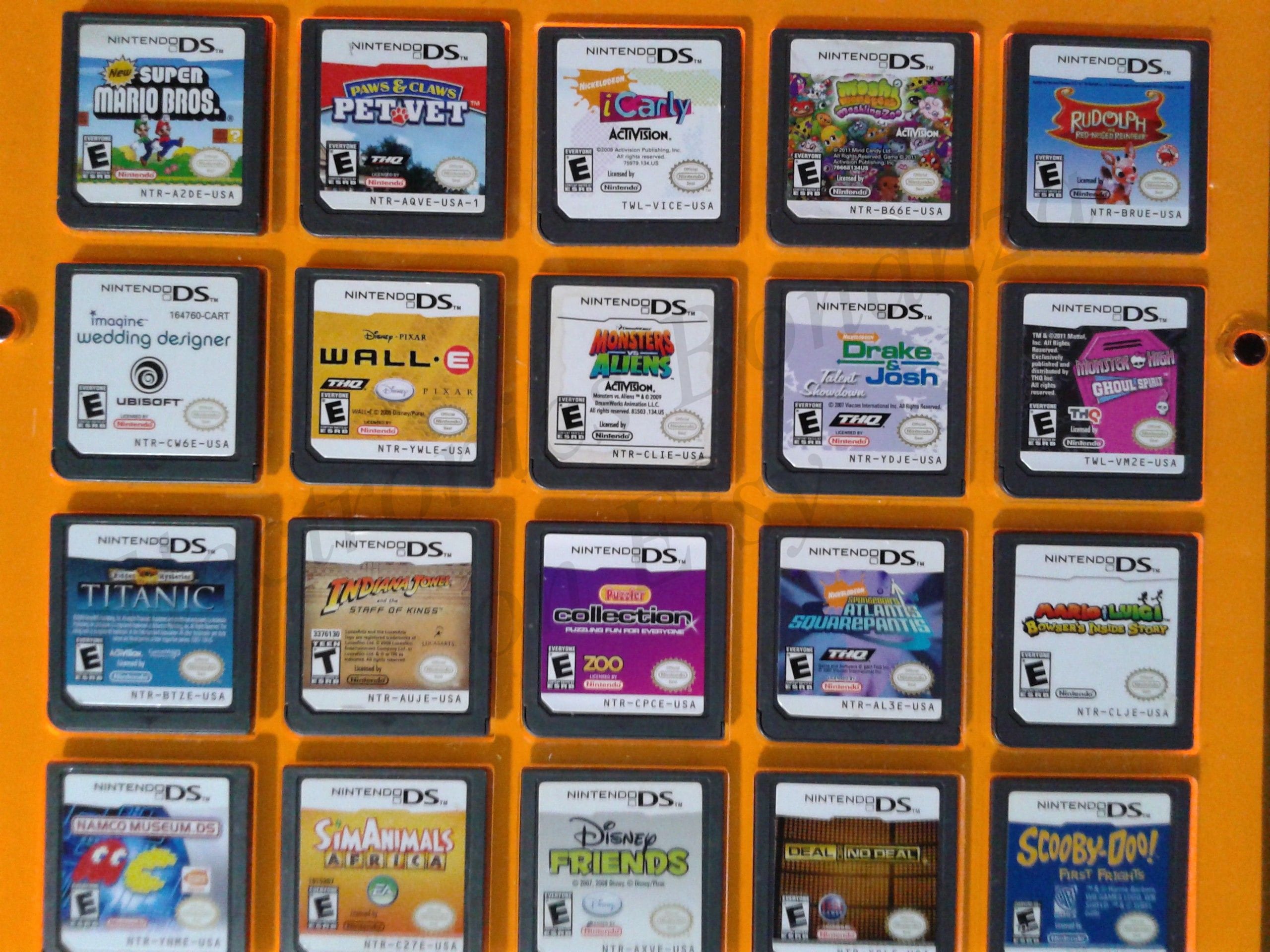 Authentic Nintendo DS Games for DS / Dslite / Dsi / 3DS XL and 2DS