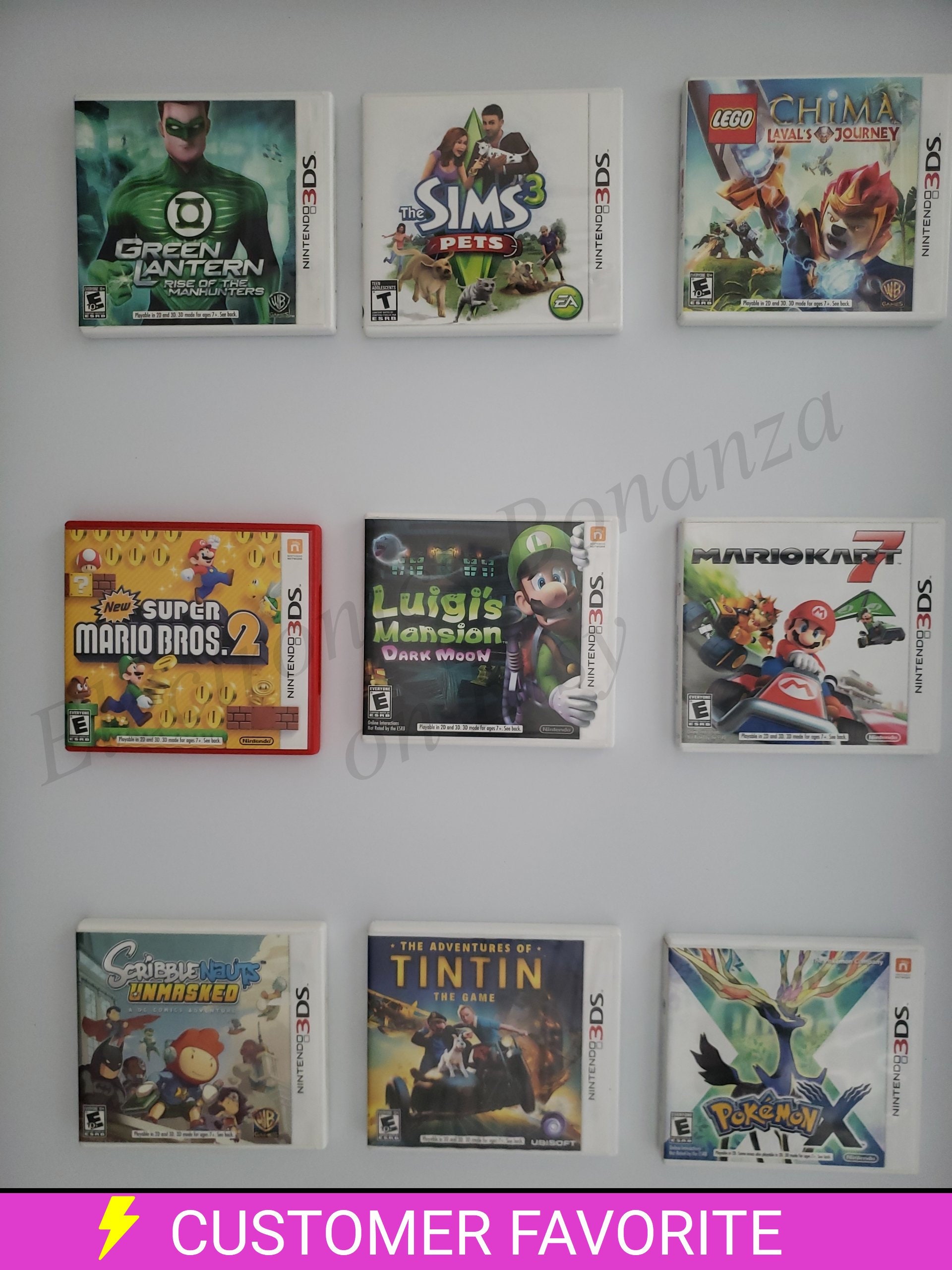 Authentic Nintendo 3DS Games - Etsy