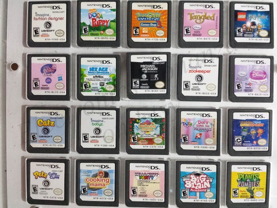 Authentic Nintendo DS Games for DS / Dslite / Dsi / 3DS XL and 2DS