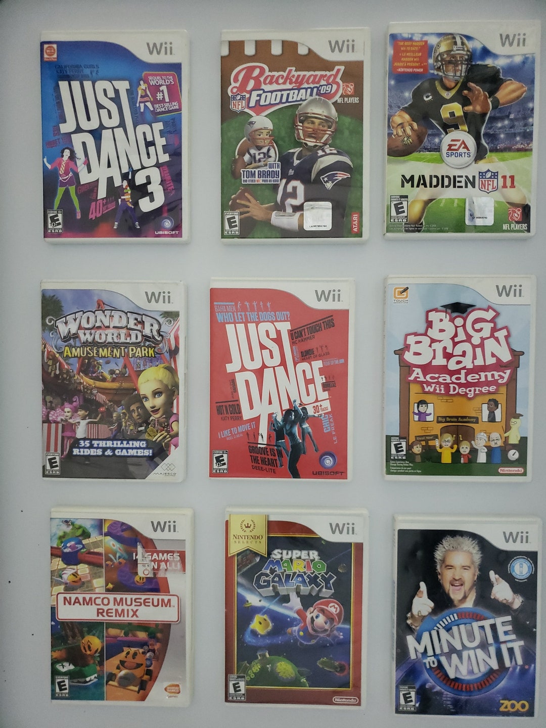 wii カセット Authentic Nintendo Wii Games - Etsy