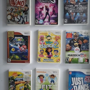 Authentic Nintendo Wii Games