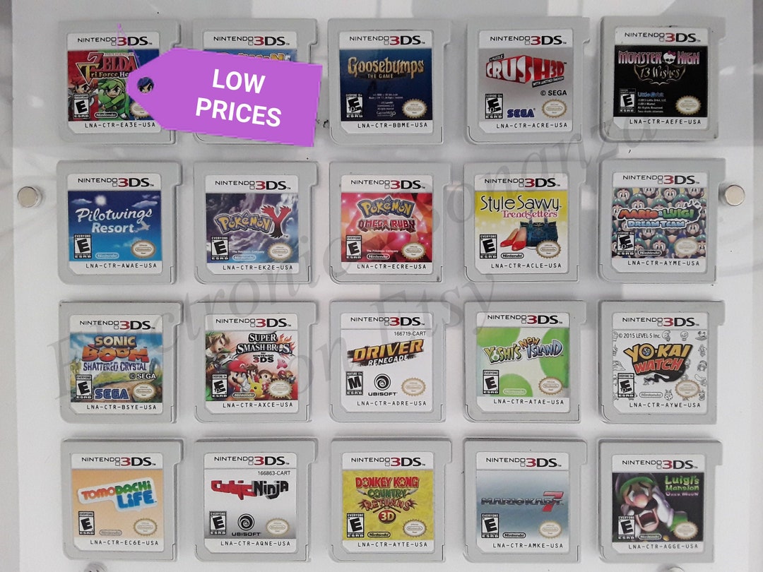 Authentic Nintendo 3DS Games