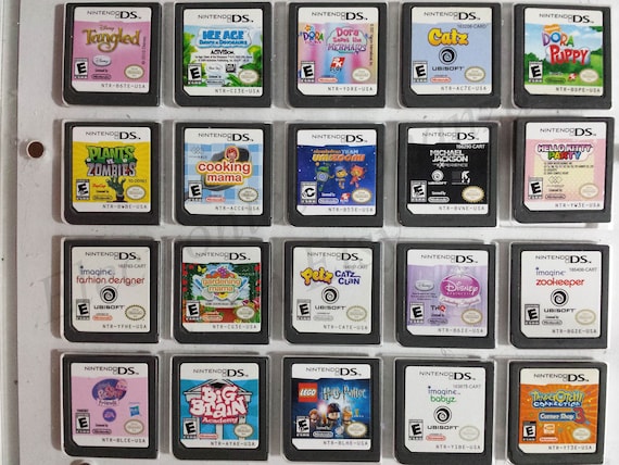 Authentic Nintendo DS Games for DS / Dslite / Dsi / 3DS XL and 2DS