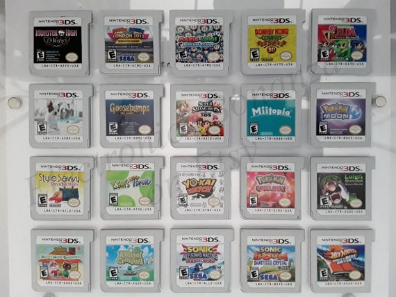 Authentic Nintendo 3DS Games - Etsy