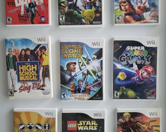 Authentic Nintendo Wii Games - Etsy New Zealand