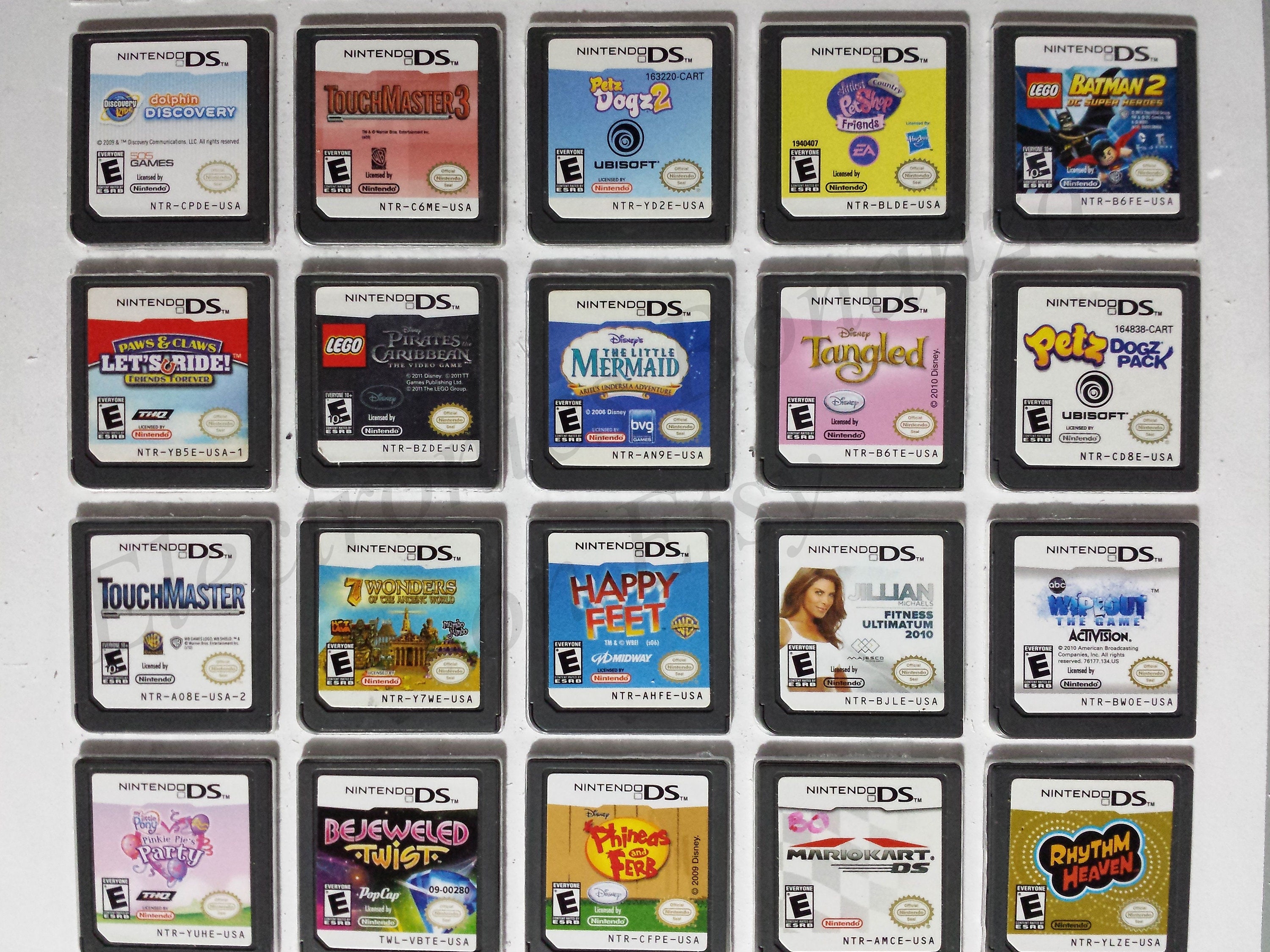 Authentic Nintendo DS Games for DS / Dslite / Dsi / 3DS XL and 2DS