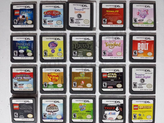 Authentic Nintendo DS Games for DS / Dslite / Dsi / 3DS XL and 2DS