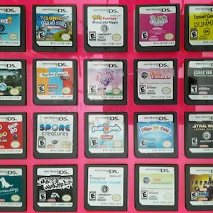 Authentic Nintendo DS Games for DS / DSLite / DSi / 3DS XL and 2DS