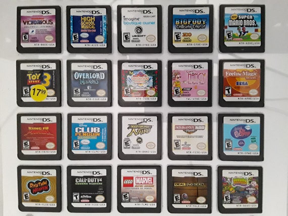 Authentic Nintendo DS Games for DS / Dslite / Dsi / 3DS XL and 2DS 