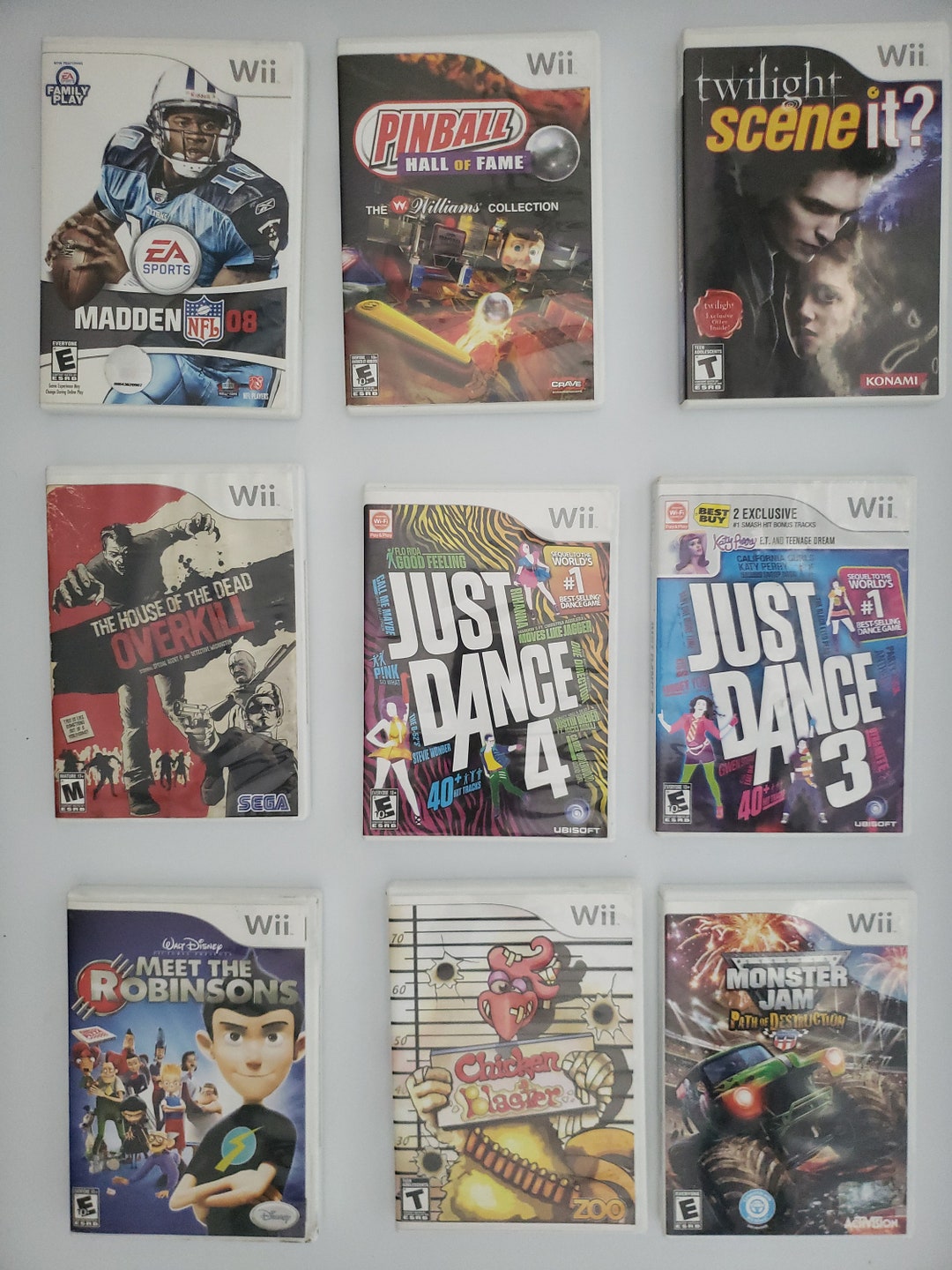 Authentic Nintendo Wii Games - Etsy