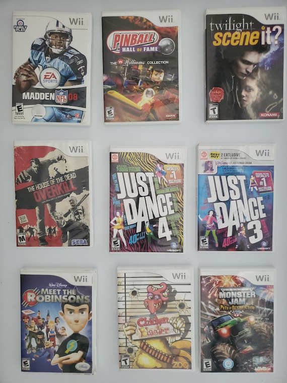 Authentic Nintendo Wii Games - Etsy
