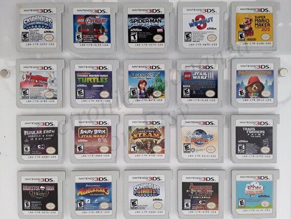 Authentic Nintendo 3DS Games - Etsy