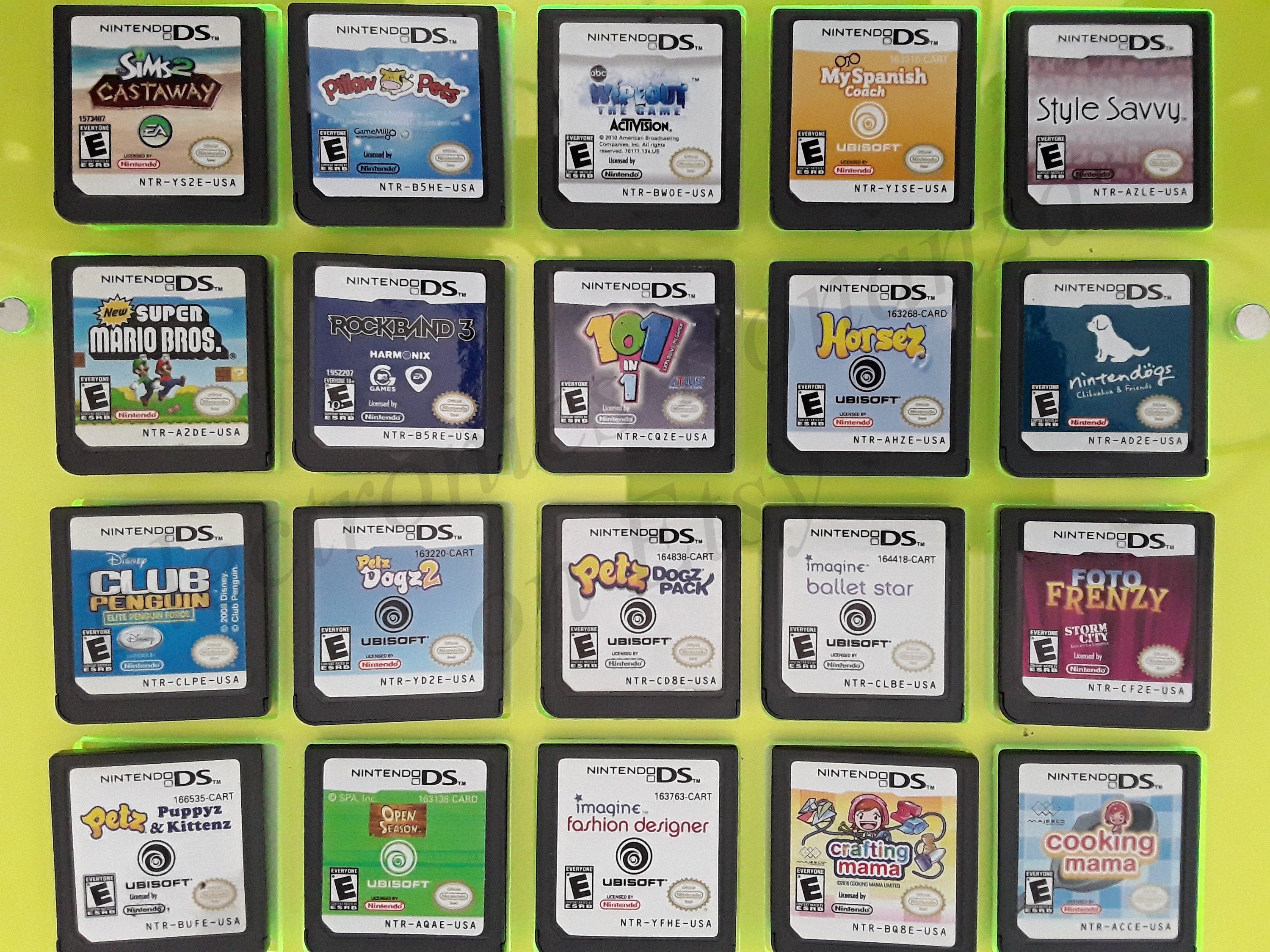 Authentic Nintendo DS Games for DS / Dslite / Dsi / 3DS XL and 2DS