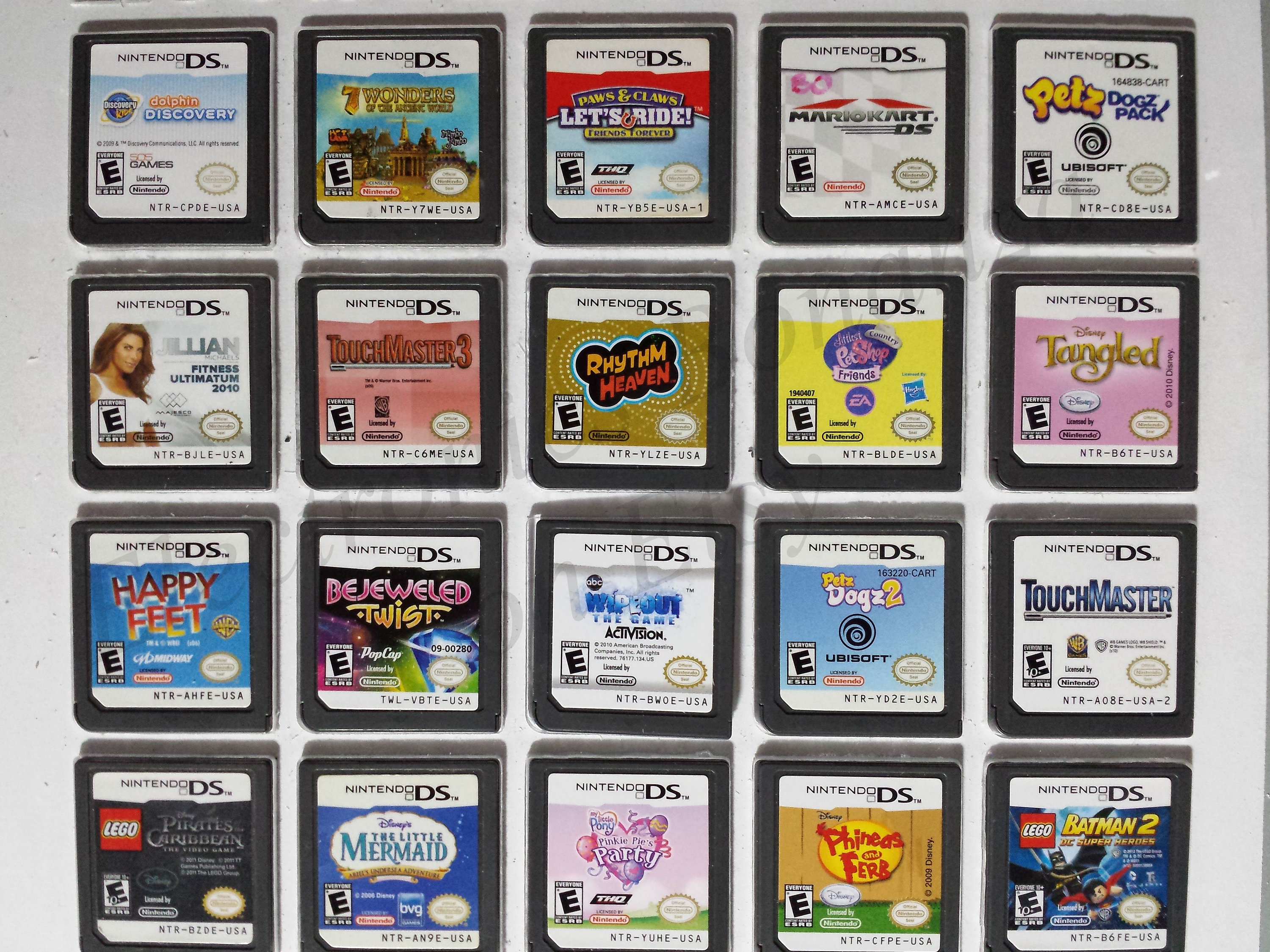Nintendo DS Games for DS / Dslite / Dsi / 3DS XL and 2DS - Etsy