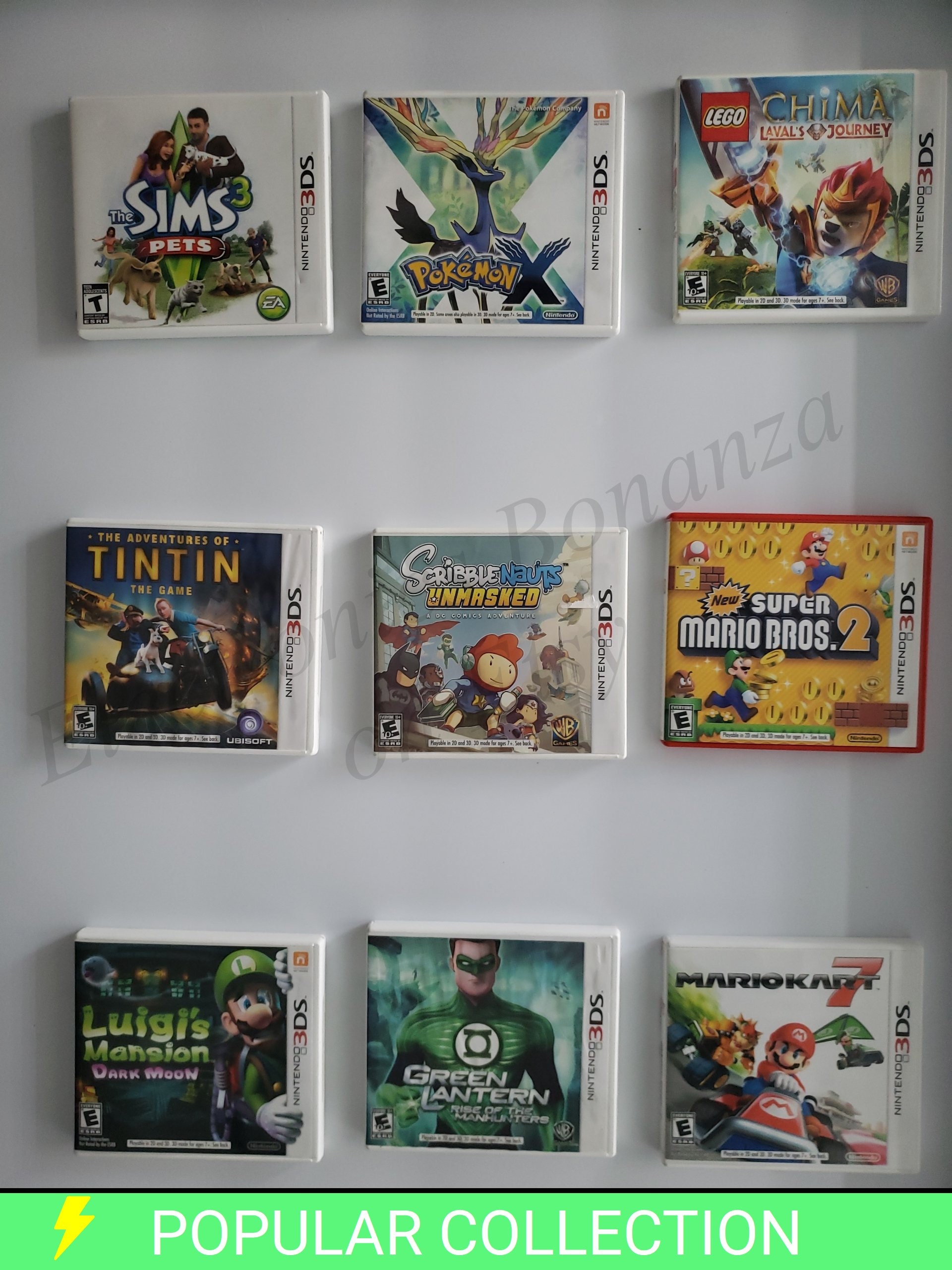 Authentic Nintendo 3DS Games - Etsy