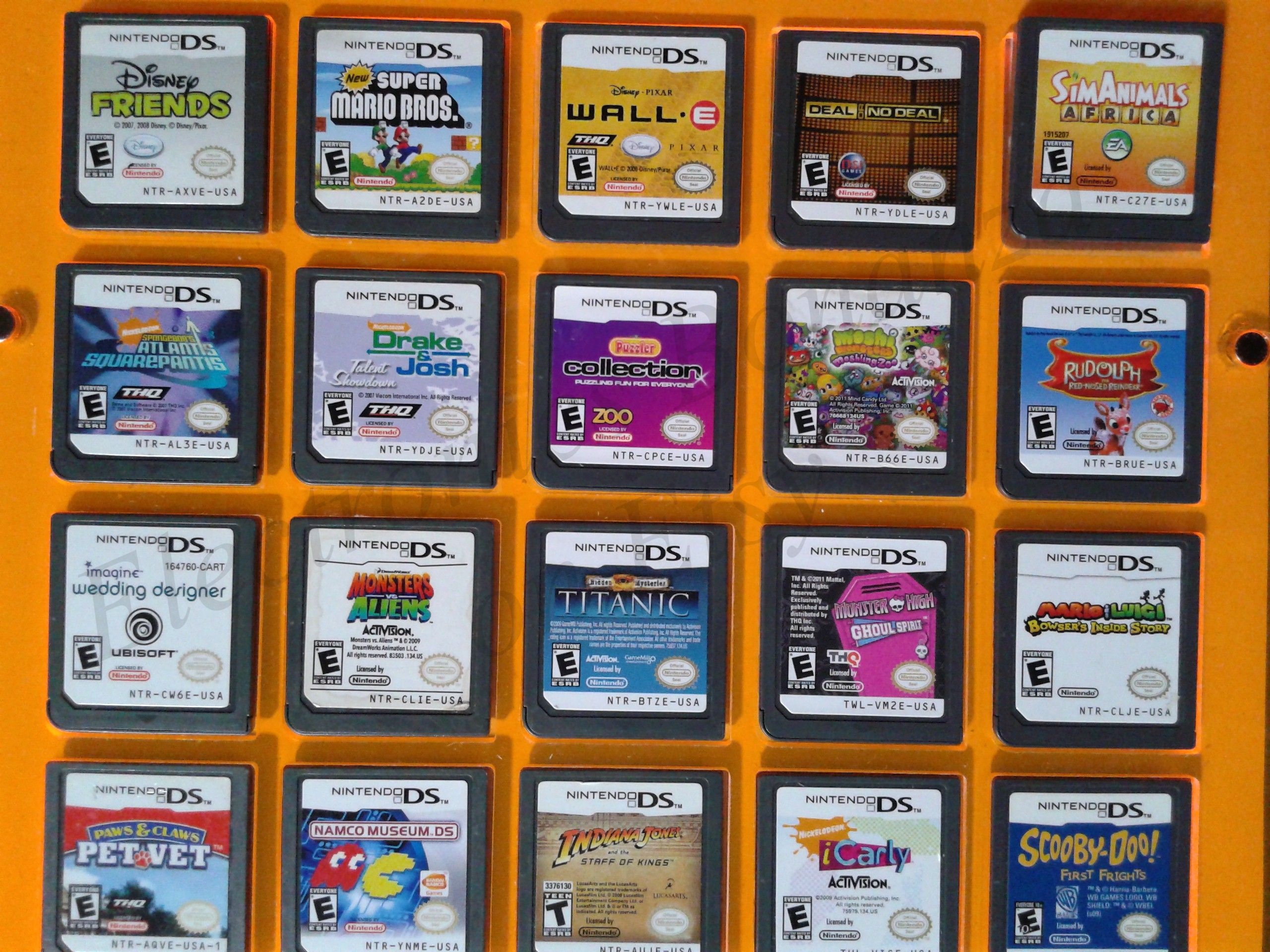 Authentic Nintendo DS Games for DS / Dslite / Dsi / 3DS XL and 2DS