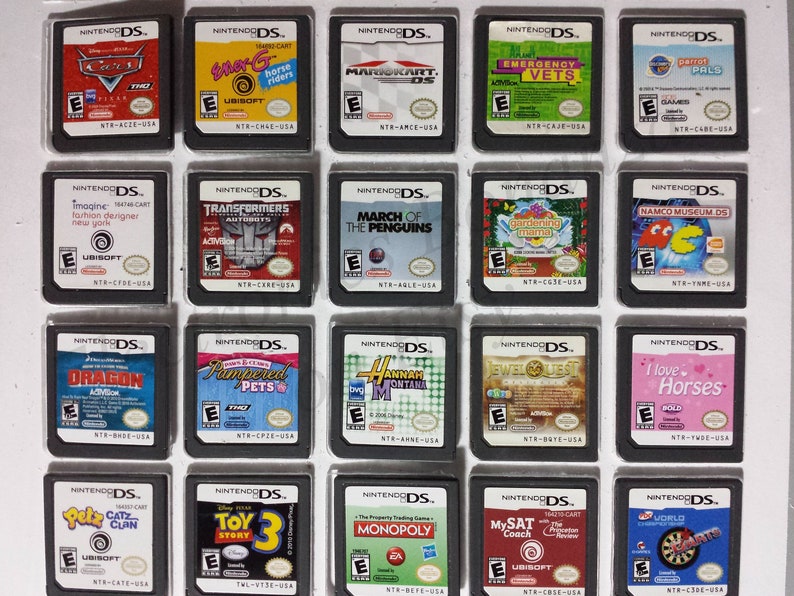 Authentic Nintendo DS Games for DS / DSLite / DSi / 3DS XL and 2DS image 1