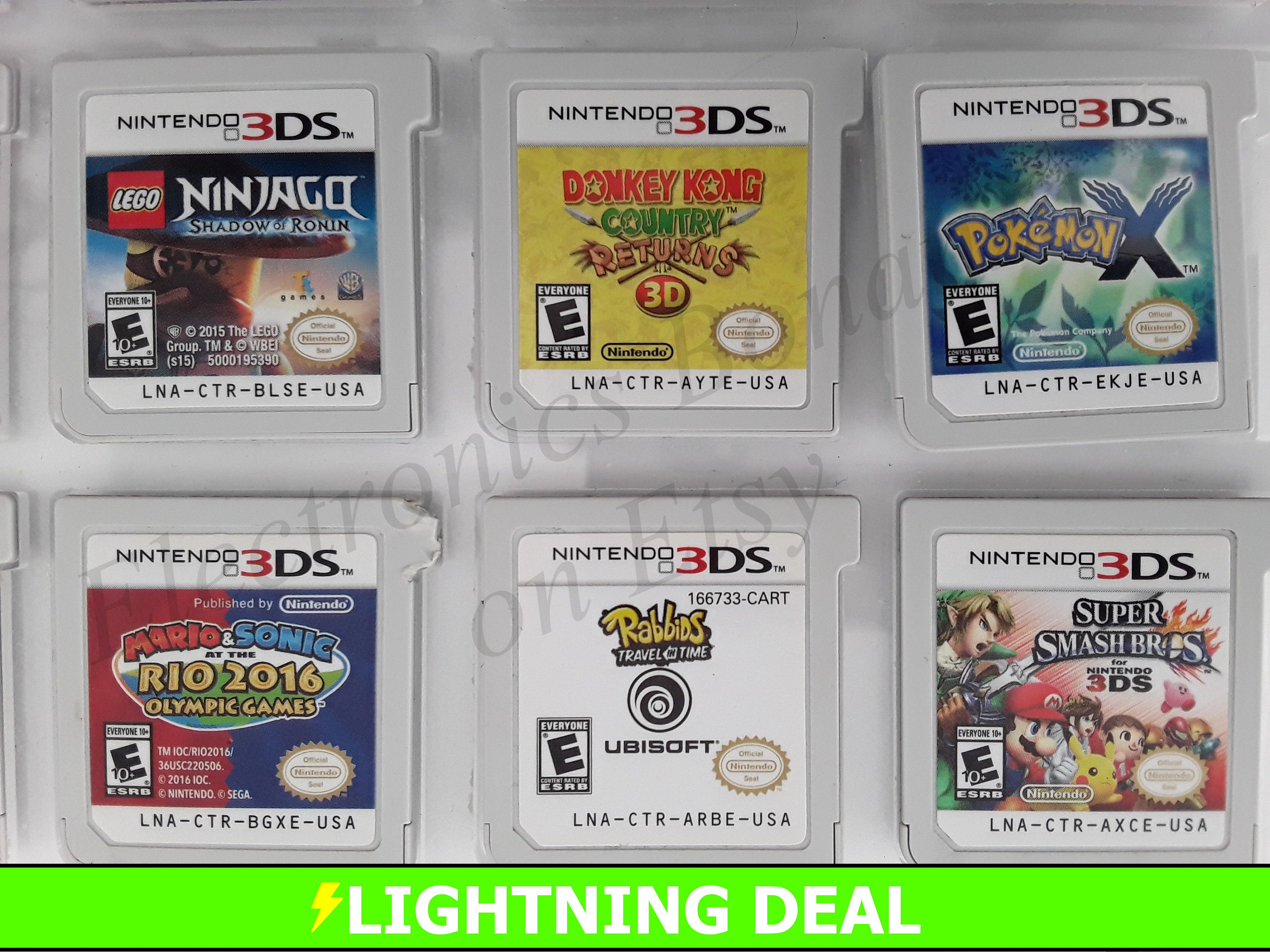 Authentic Nintendo 3DS Games for DS / Dslite / Dsi / 3DS XL and