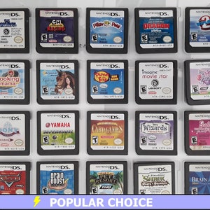 Jogos Nintendo DS autênticos para DS / DSLite / DSi / 3DS XL e 2DS
