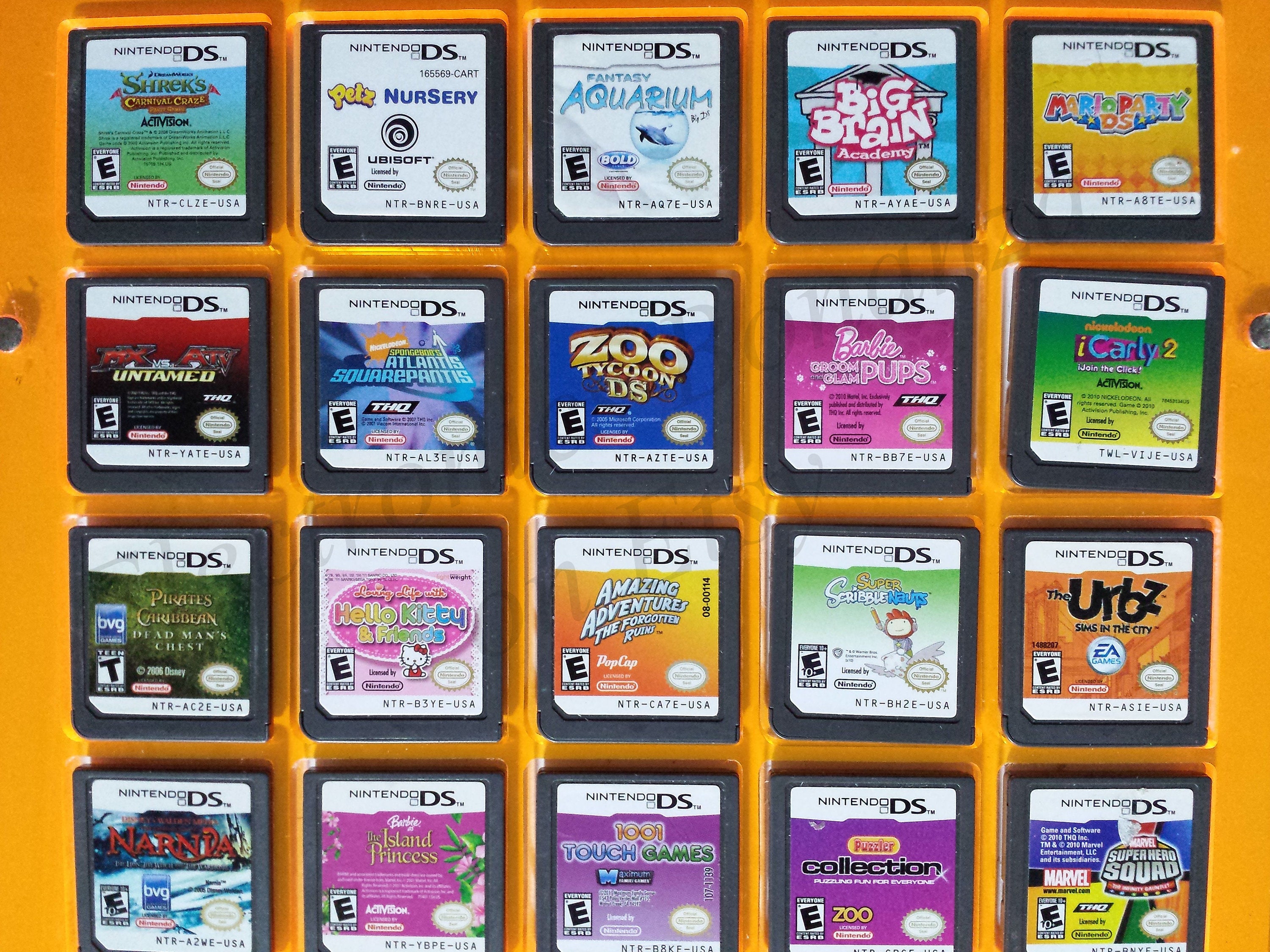 Bolsa + Estojo Para Jogos + Caneta Click Touch Nintendo 2DS, 3DSXL - Super  Mario - Acessórios DS, Dsi