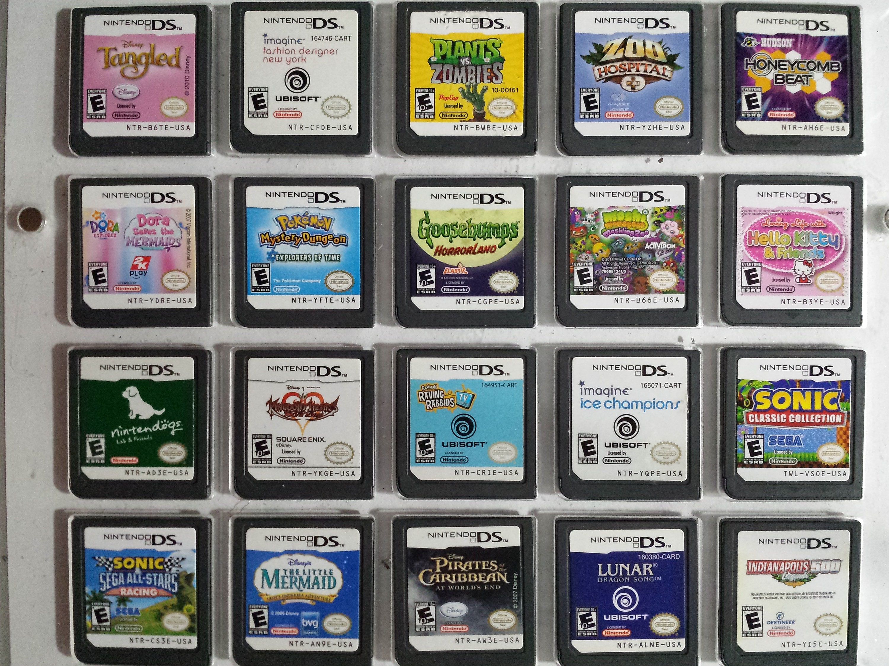 Authentic Nintendo DS Games for DS / Dslite / Dsi / 3DS XL and 2DS