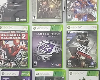 Authentic Xbox 360 Games