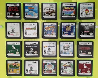 Authentic Nintendo DS Games for DS / Dslite / Dsi / 3DS XL and 2DS
