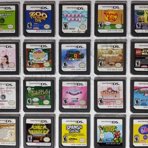 Authentic Nintendo DS Games for DS / DSLite / DSi / 3DS XL and 2DS