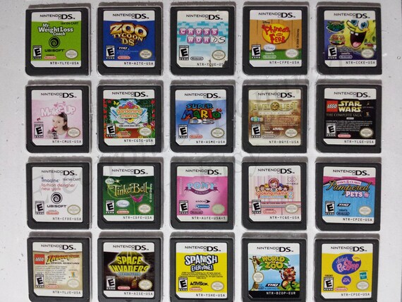 Authentic Nintendo DS Games for DS / Dslite / Dsi / 3DS XL and 2DS