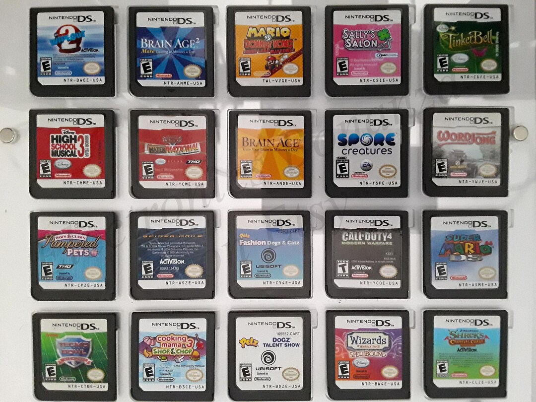 Authentic Nintendo DS Games for DS / Dslite / Dsi / 3DS XL and 2DS
