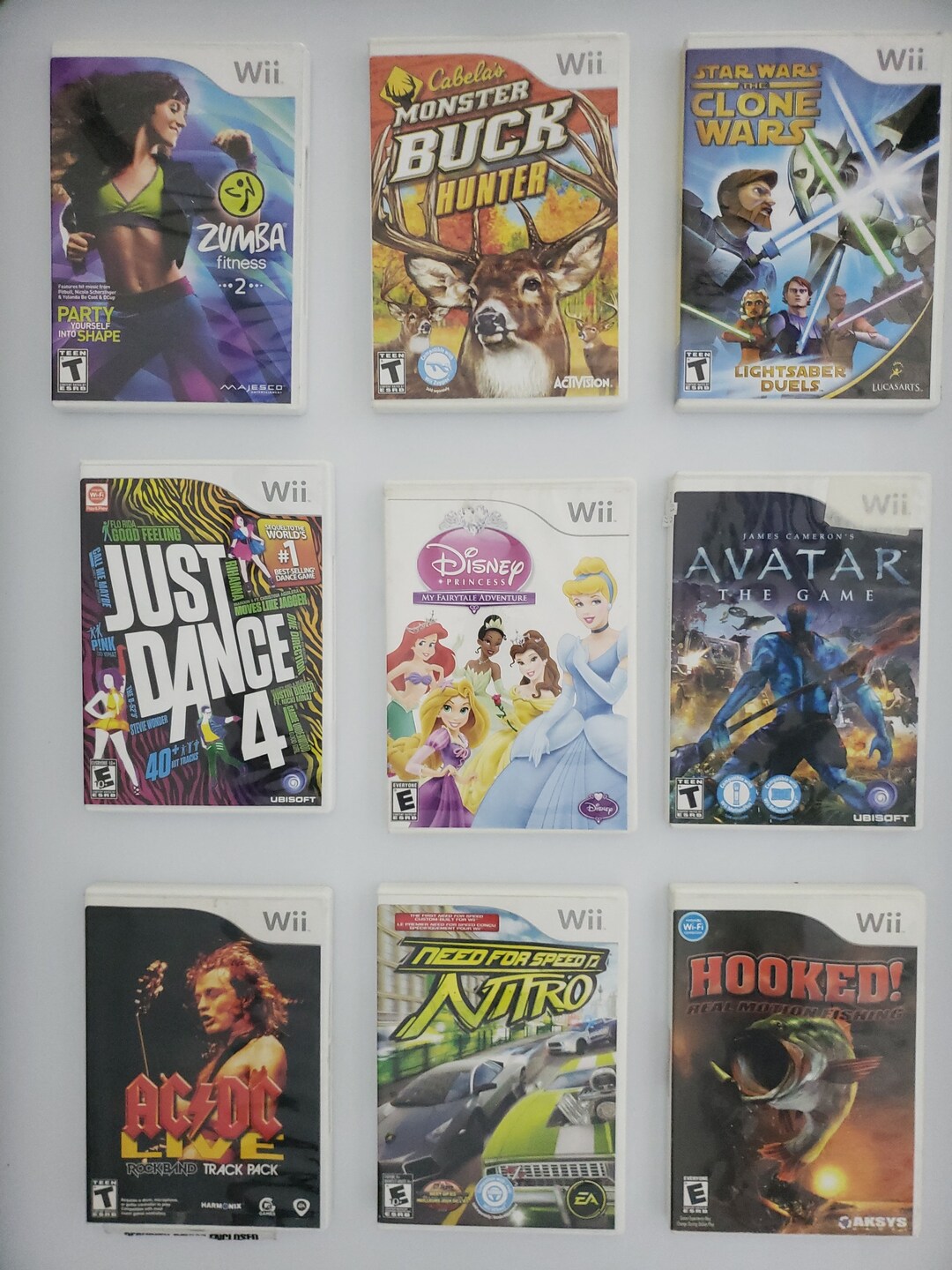 Authentic Nintendo Wii Games - Etsy