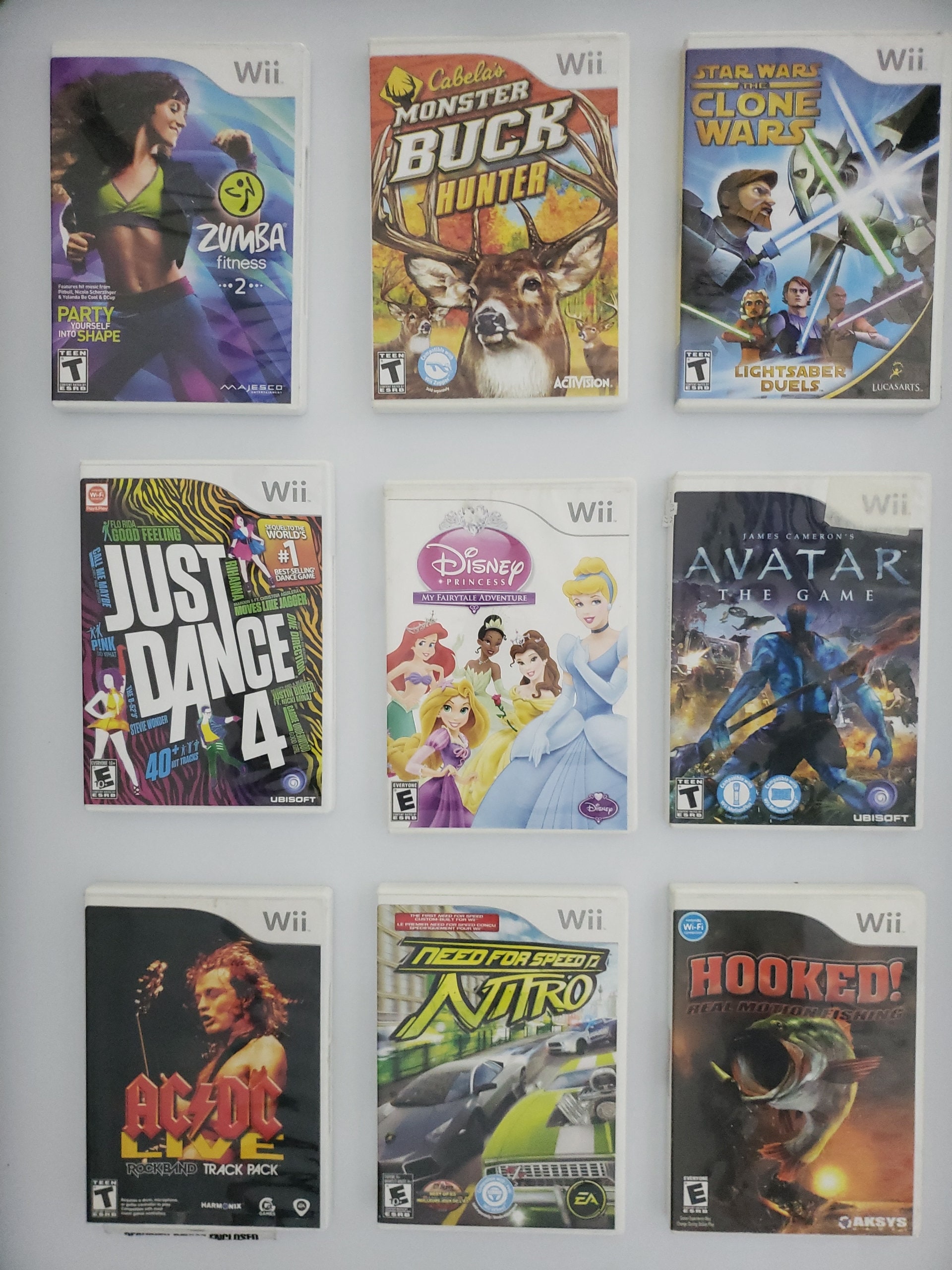 Authentic Nintendo Wii Games - Etsy