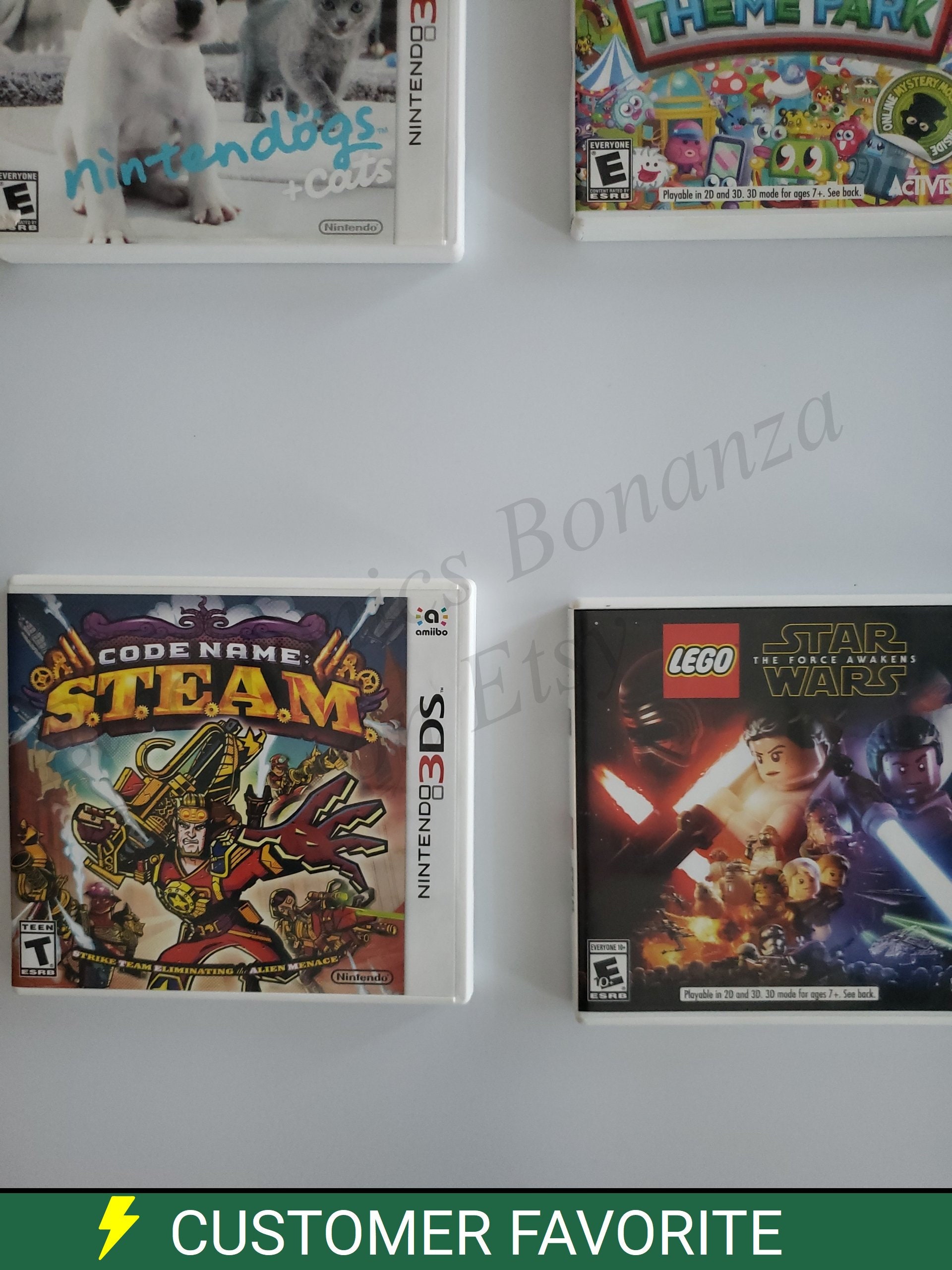 Authentic Nintendo 3DS Games - Etsy