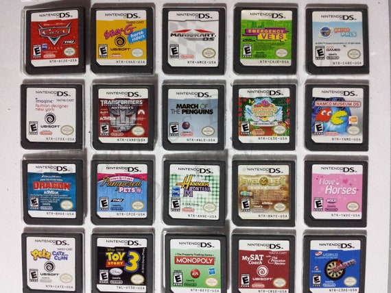 Jeux Nintendo DS authentiques pour DS / DSLite / DSi / 3DS XL et