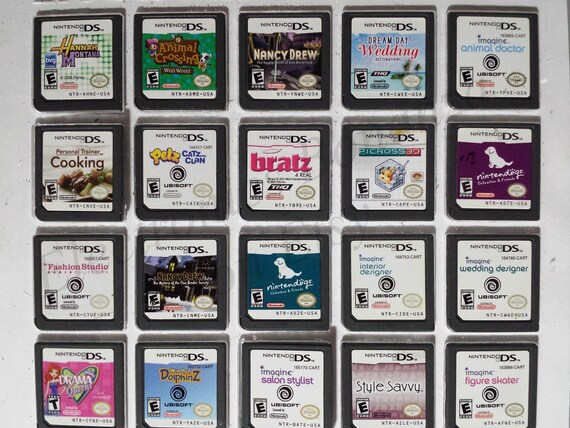 Authentic Nintendo DS Games for DS / Dslite / Dsi / 3DS XL and 2DS