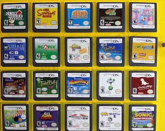 Authentic Nintendo DS Games for DS / DSLite / DSi / 3DS XL and 2DS