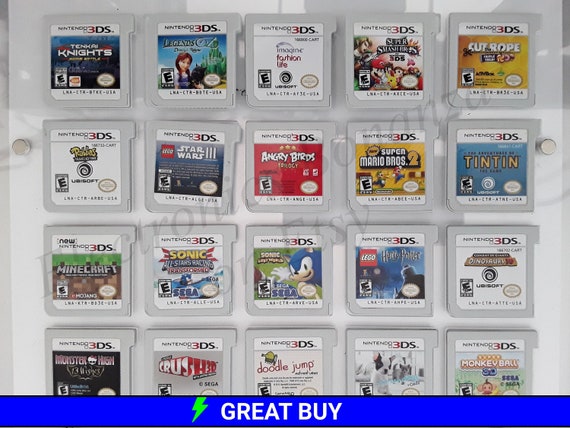 Authentic Nintendo 3DS Games - Etsy