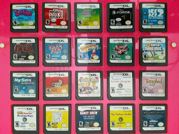 Nintendo MARIO Game DS 3DS 2DS DSI Game Collection For Kids Boy Girl