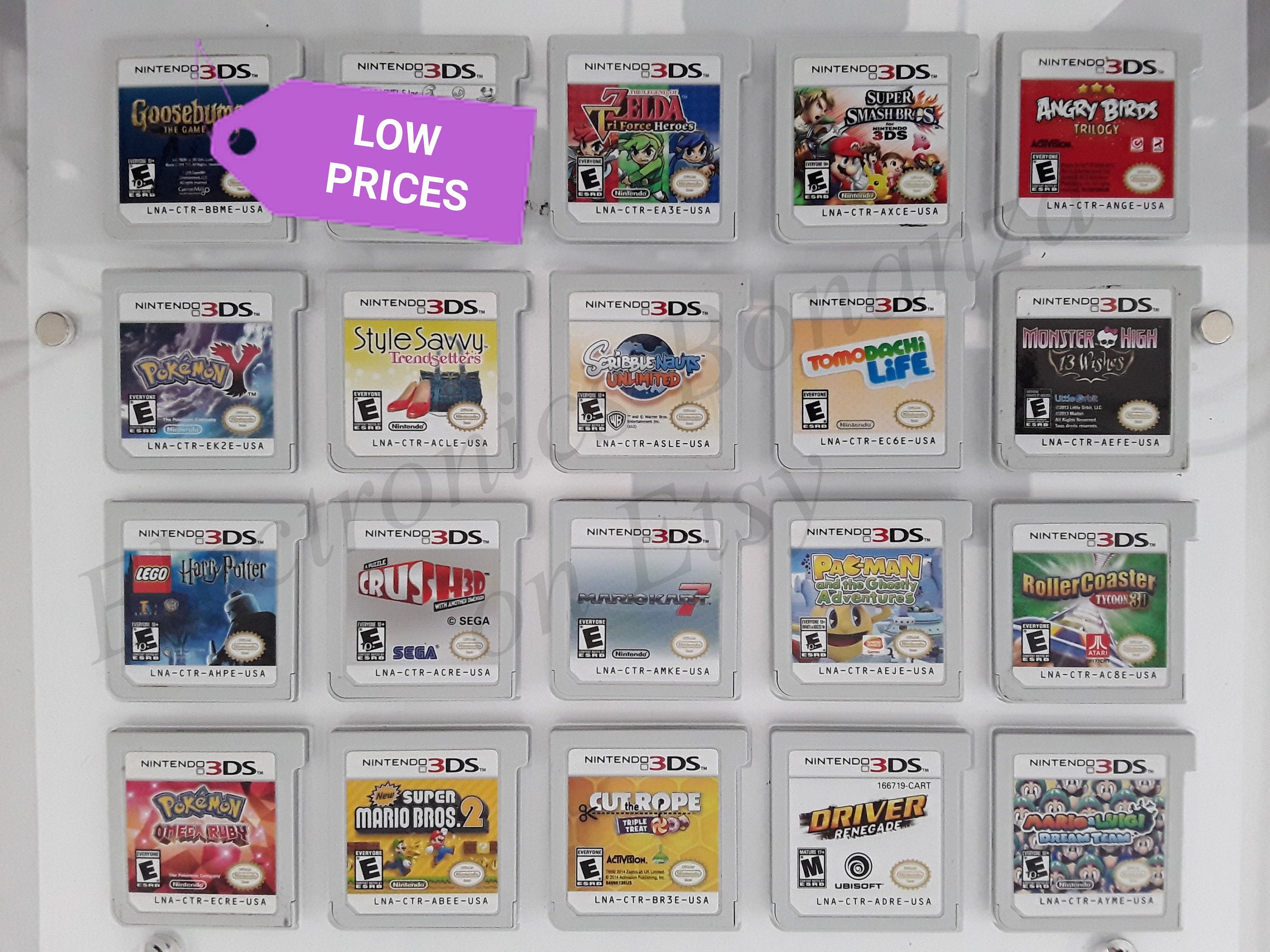 Authentic Nintendo 3DS Games - Etsy