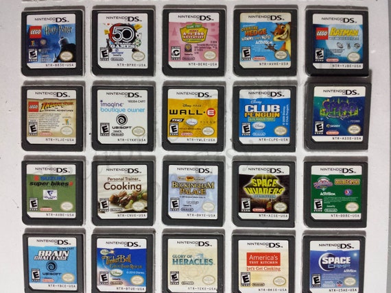 Authentic Nintendo DS Games for DS / Dslite / Dsi / 3DS XL and 2DS