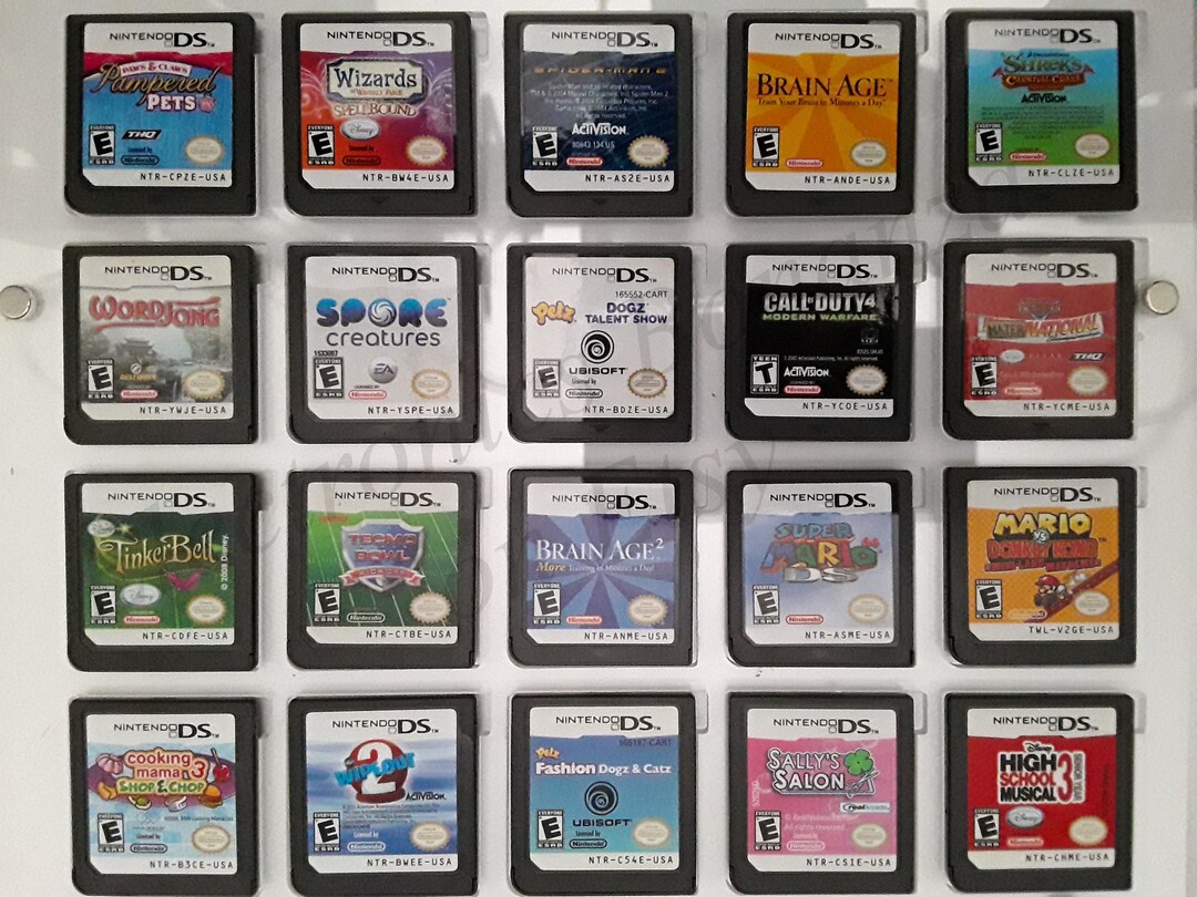 Authentic Nintendo DS Games for DS / Dslite / Dsi / 3DS XL and 2DS Etsy