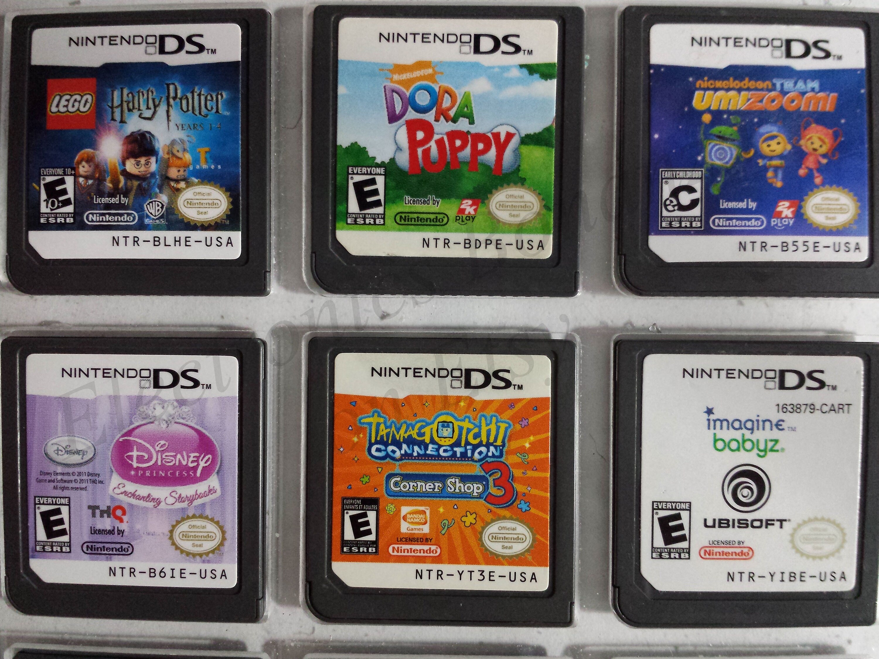Authentic Nintendo DS Games for DS / Dslite / Dsi / 3DS XL and 2DS